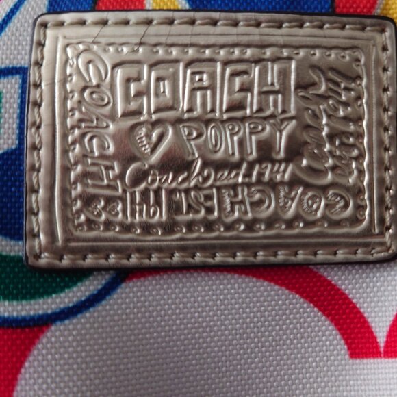 Coach Multicolor Poppy Tote - Picture 15 of 15